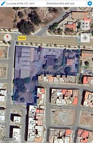 أرض موثقة بمساحة 6000 متر مربع في مركز بنسليمان.