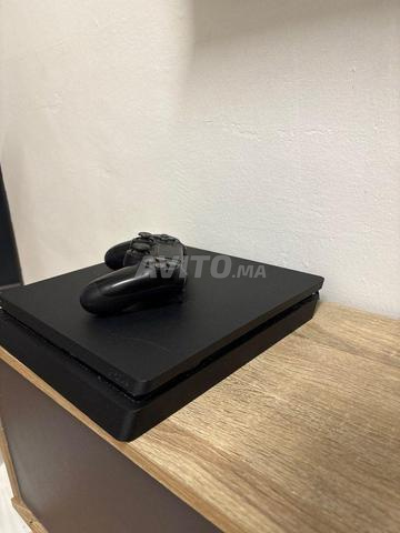 بلاي ستيشن 4 سليم مفلاش مع 20 لعبة PES26 GTA5 FC26