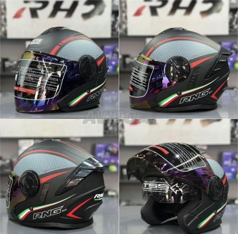 Casque Moto RNG Original - État Neuf Design Sport - 2