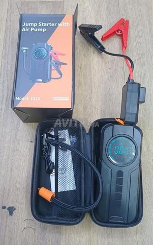 Démarreur de batterie portable avec compresseur