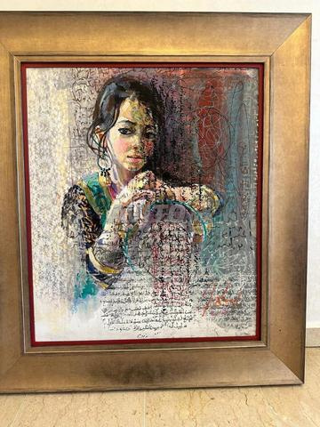 Tableau MADANI 62 x 73 Cm