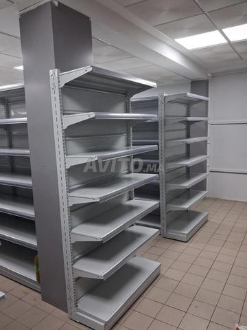 Rayonnage Market Maroc en stock