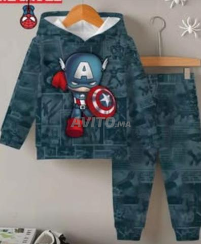 Hoodie à manches longues et pantalon confortable tailles 4-5 ans - 2