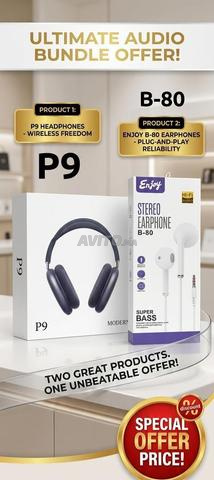 Casque p9 et Ecouteurs