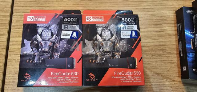 SSD 500 جيجابايت Seagate FireCuda 530 مع مشتت حراري