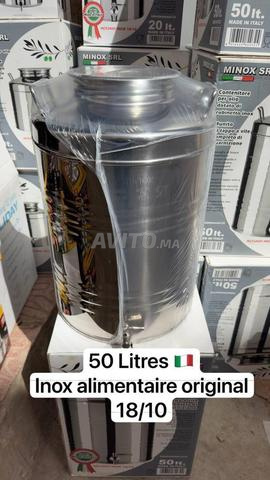 Réservoir d'huile en acier inoxydable 50L Qualité italienne 🇮🇹