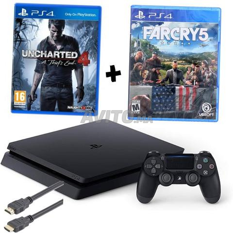 بلاي ستيشن 4 سليم، لعبتان