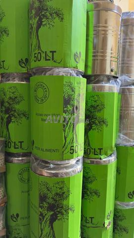 Réservoir d'huile en acier inoxydable 50L Qualité italienne 🇮🇹