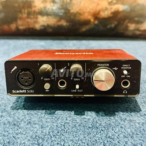 FOCUSRITE SCARLETT SOLO GEN-2 carte son