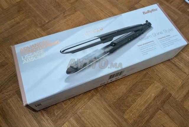🇫🇷مملس الشعر Babyliss Steam Shine Styler