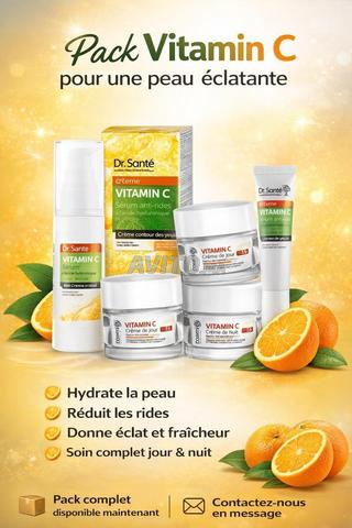 Pack complet Dr. Santé Vitamin C soin du visage