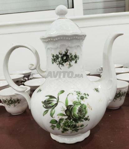 طقم قهوة فاخر ألماني أصلي بورسلان ملكي