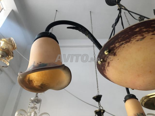 Lustre pâtes de verre