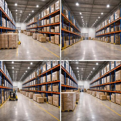 Entrepôt à louer d'une superficie de 500 mètres carrés approprié pour