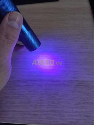 Mini Aluminium UV Ultra Violet 9 LED - 2