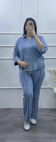 طقم جينز طقم دجين رائع