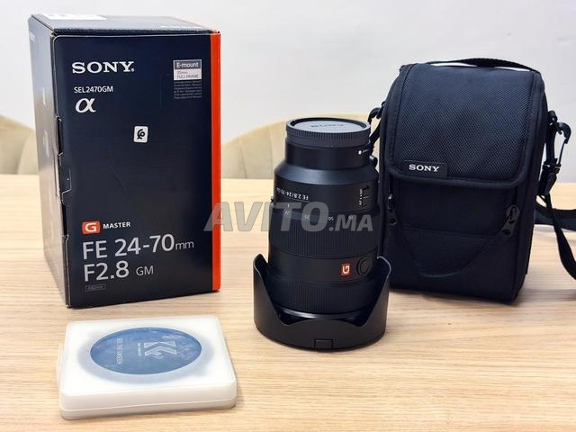 Sony 24-70mm f/2.8 GM G Master état neuf et boîte - 2