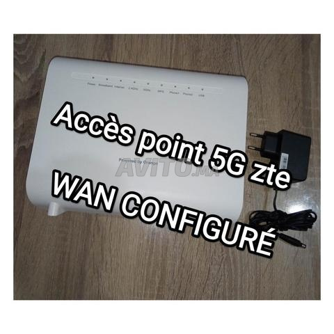 نقطة وصول 5G ZTE WAN مُهيأة