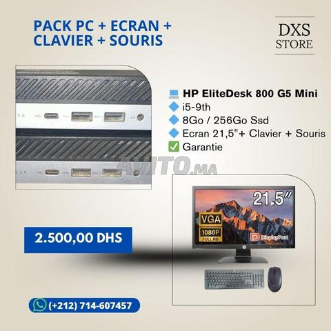 مجموعة HP EliteDesk 800 G5 Mini - i5/9th - 8/256Go