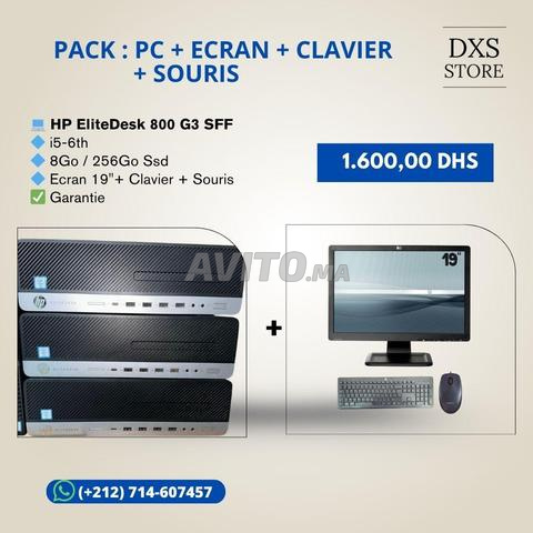 مجموعة HP EliteDesk 800 G3 Sff - i5/6th - 8/256Go