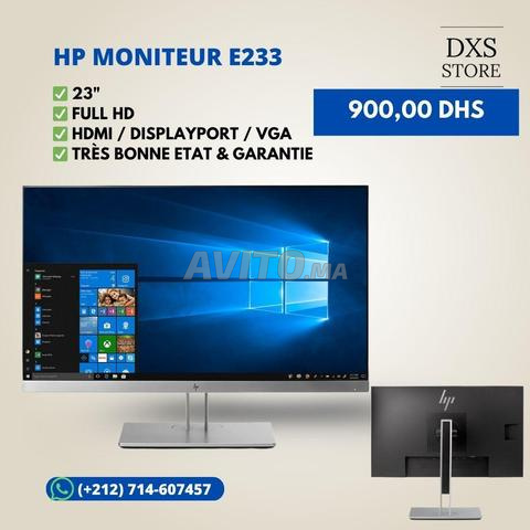 شاشة - شاشة حاسوب HP E233 - 23 بوصة