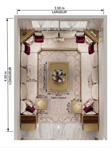 صالون مغربي عصري كامل