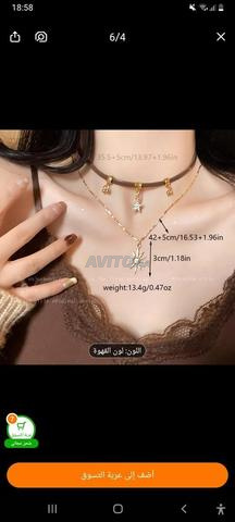 Collier pour femmes élégant, neuf, avec un design en étoile - 2