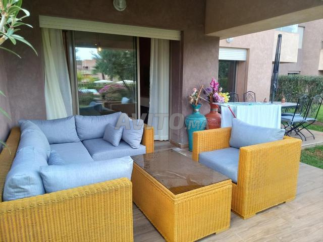 🏡 appartement meublé T3 prestigia ⛳ Rez de jardin