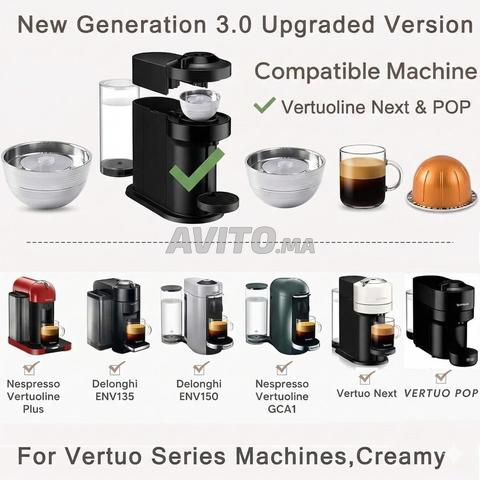 ☕ كبسولة قابلة لإعادة الاستخدام INOX لـ Nespresso VertuO