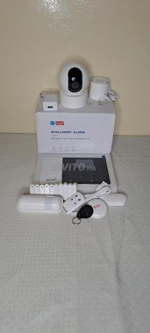 🛡️ نظام إنذار ذكي مع كاميرا مراقبة – Intelligen