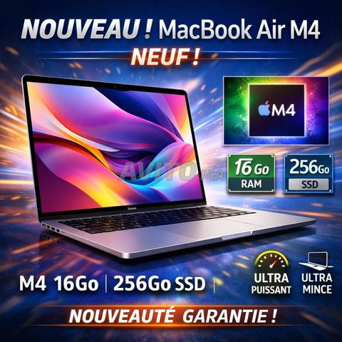 MacBook Air M4 - جديد ، 16 جيجابايت رام / 256 جيجابايت SSD