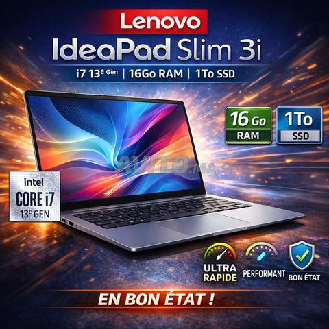 Lenovo IdeaPad Slim 3i i7 13ᵉ 16Go RAM 1To SSD