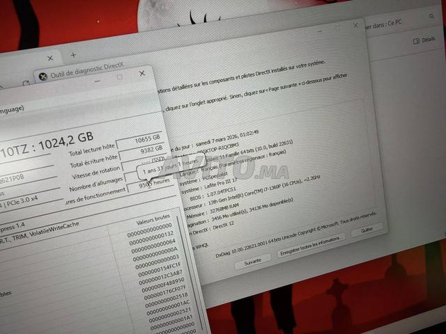Clevo Lafite Pro III core i7-1360P 16GB Ram 1TB