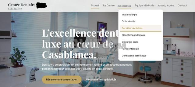 Création de site web professionnel (démo gratuite)