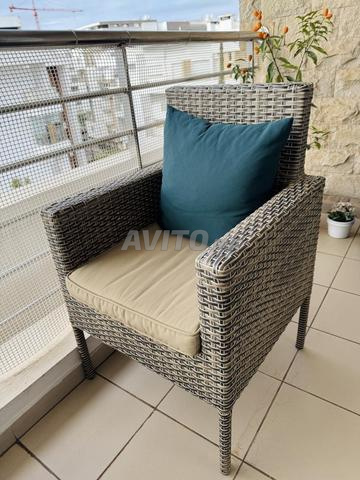 كرسي حديقة شرفة تراس