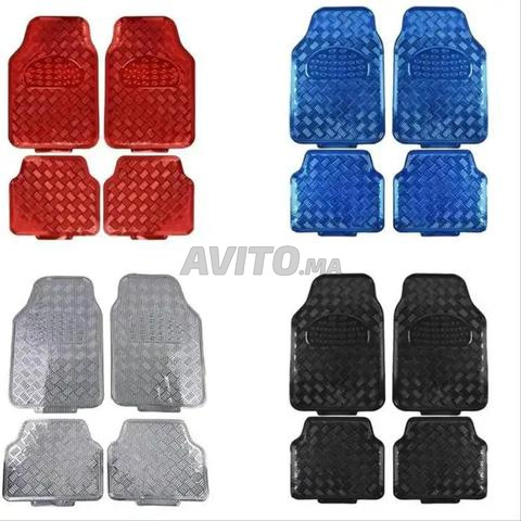 Tapis automobile caoutchouc aluminium