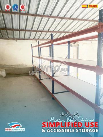 نظام أرفف نصف ثقيلة - تركيب وبيع