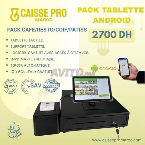 PACK TABLETTE ANDROID CAFE / SNACK / COIFF