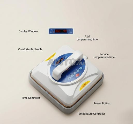 مكبس حراري محمول 25x25 سم