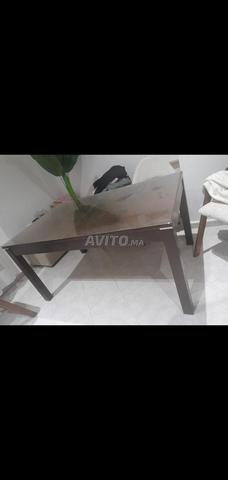 طاولة عالية صالون خشب