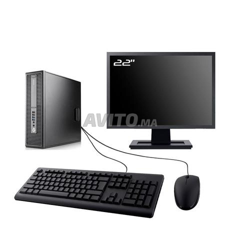HP elitedesk 800 G2 SFF avec Ecran 22 pouces