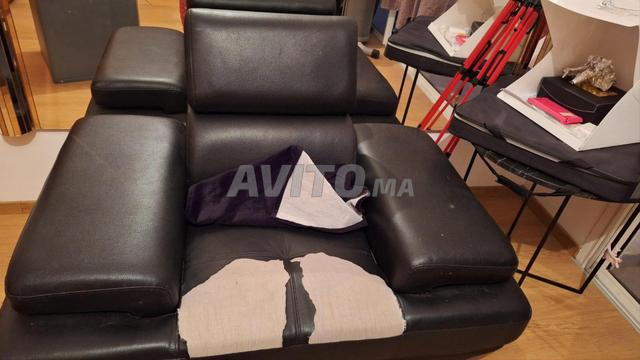 كرسي جلد 1 مقعد و 2 مقعد و 3 مقاعد - 2