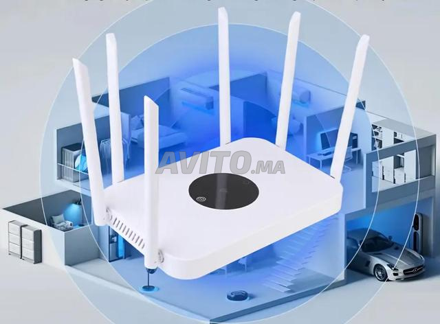 بوانداكسي راوتر لاسلكي ذو جودة عالية ب 8هوائيات