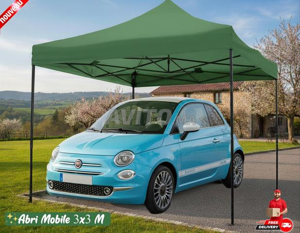 مأوى سيارات متنقل 3x3 متر - قابل للنقل -