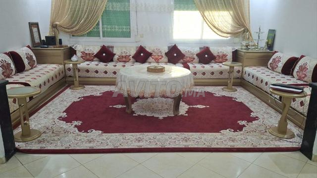 Salon marocain traditionnel complet