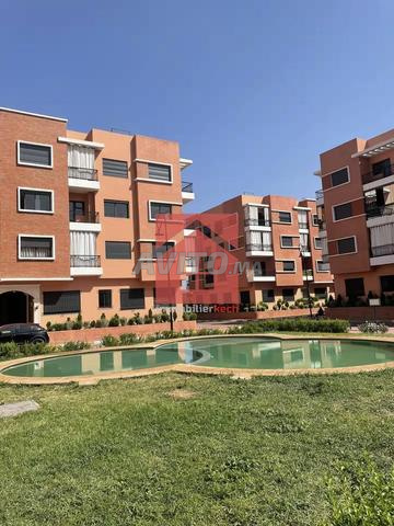 Appartement de luxe avec balcon et piscine 😍 pour location mensuelle