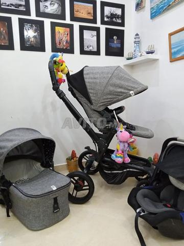عربة أطفال ثلاثية من نوع Jané Rider كالجديدة