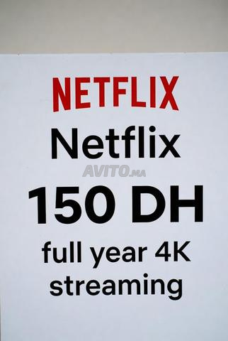 🔥 Compte Netflix pour une année à 150 dirhams (offre limitée)