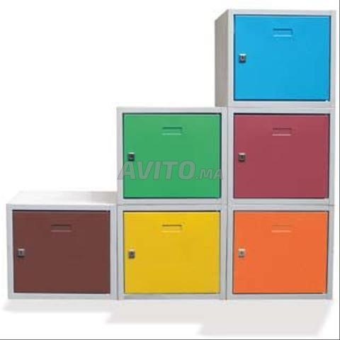 خزانة ملابس معدنية احترافية vestiaire 2 portes