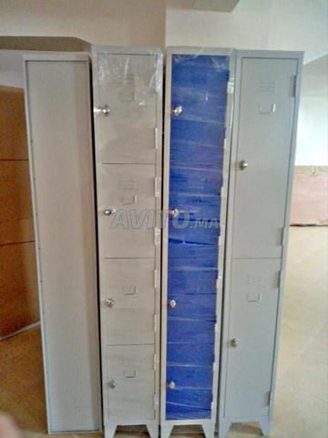 خزانة ملابس فولاذية vestiaire 2 portes